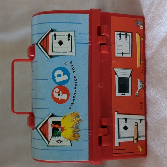 Fisher-Price Vintage Barn and Silo Set #549 - Picture 3 of 8